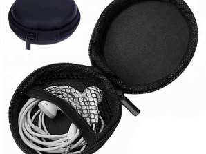 AK223G Estojo para Fones de Ouvido Preto