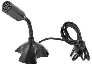 AK247 Mini microphone USB avec trépied pour ordinateur portable et PC