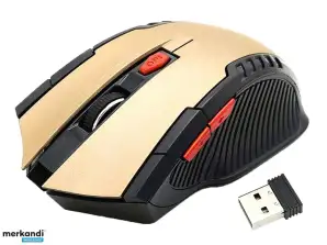 AK303A Wireless Gaming Mouse Gold