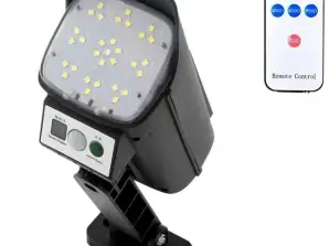 AK333 Solar LED Lamp met Camera-imitatie