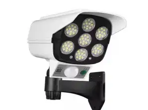 AK333A Solar Lamp 77 LED Dummy Camera Wit