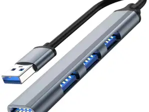 AK340 Hub USB 1x3.0 3x2.0 slim