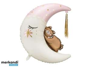 Palloncino in lamina Orsacchiotto sulla luna 71cm x 86cm