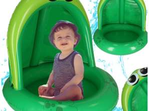 Pataugeoire gonflable pour enfants avec une grenouille de toit 95cm