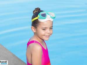 BESTWAY 22011 Brille Taucher-Schwimmmaske Türkis 3