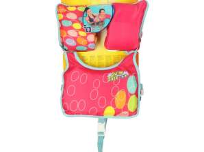 BESTWAY 32174 Redningsvest med ermene rosa 3 6ys 19 30kg