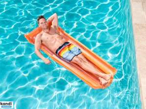 BESTWAY 44013 Beach Swimming Luftmatratze für Pool Orange
