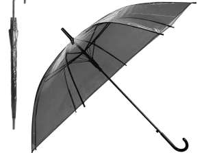 BQ13G Parasol noir transparent