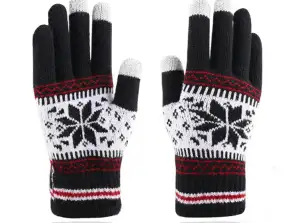 BQ19A Gants tactiles noirs