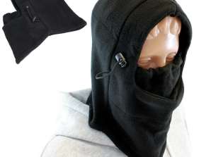BQ42 Fleece Mask 3 in 1 Black