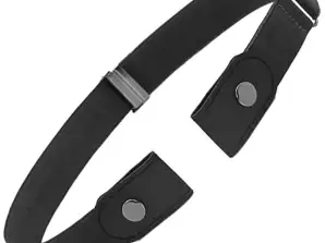 BQ53C Trouser belt without buckle black