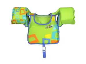 Swimming vest BESTWAY Aquastar Swim Pal 32174   green