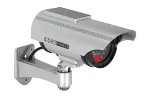 Neppencamera voor CCTV-monitoring met zonnepaneel