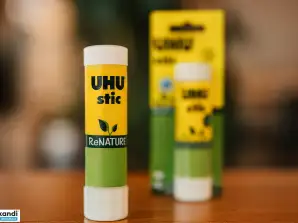 282 Stk. UHU stic ReNATURE Klebestifte, Kleber, Bastelkleber, Bürobedarf, Großhandel Restposten