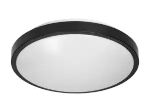 SELENE стельовий світильник 2xE27. макс. 2x60W. IP54. чорний