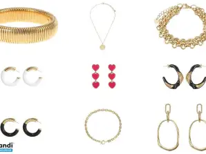 Los von 13043 Einheiten von Schmuck und Uhren Neu mit Gold Verpackung...