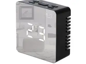 CR 1150 black Alarm Clock LED CMR CR 1150 black