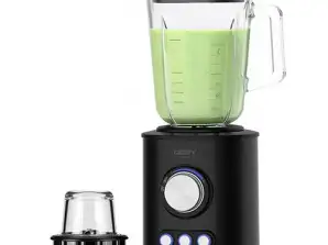 CR 4088 Blender met kan titanium messen glazen karaf 1.5l