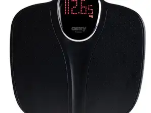 CR 8171 balance de salle de bain noire avec fonction de pesée pour bébés