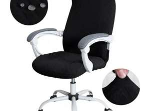 DA100 Housse de chaise de bureau Noir