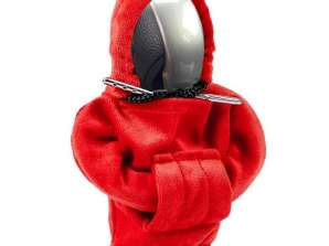 DA229A Housse pour pommeau de vitesse rouge