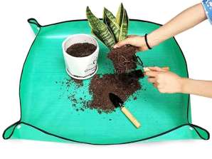 DA239 Alfombrilla para trasplante de plantas 100 x 100