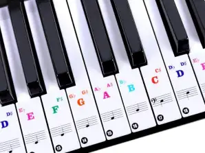 DA249 Key Music Aufkleber zum Erlernen des Spielens