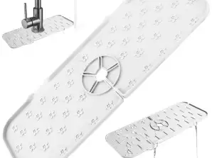 DA24B Silicone mat for sink    white