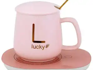 DA27B Réchauffeur à mug électrique rose