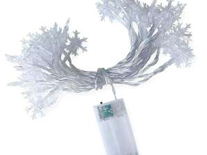 DA324 LED kerstverlichting 3m sneeuwvlokken