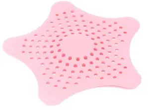DA381 Passoire de vidange en silicone rose 13cm