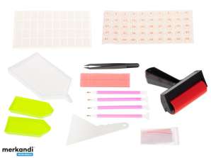 Ensemble d'accessoires de broderie diamant pour peinture diamant