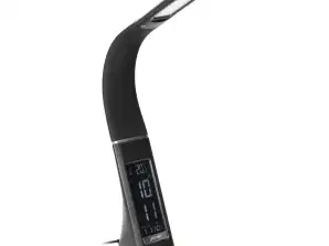 DOLOMIT LED 5W. skrivebordlampe med vekkerklokke. 400lm. 4000K. svart