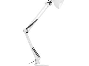 DEON. galda lampa. 60W. E27. augsta. tērauds. balta