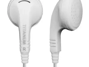 TH108W Écouteurs intra-auriculaires blancs Titanum