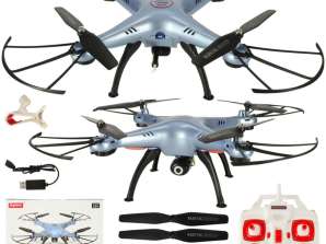 Telecamera Telecomando Drone RC Syma X5HW 2 4GHz Wifi Fotocamera Blu