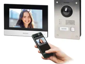 HIKVISION DS KIS703 P 2 telli tek aileli görüntülü interkom seti, 7