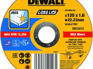 Cutting disc 125x1.6 mm inox
