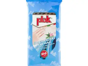 Plak handdoeken aloë en lotus 24 stuks