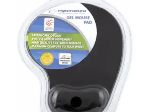 EA137K Esperanza tapis de souris en gel noir
