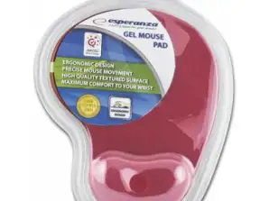 EA137R Tapis de souris en gel rouge Esperanza