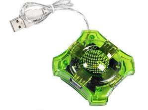 USB HUB 2.0 EA150G Esperanza 4x USB звезда зеленый