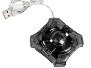 EA150K Esperanza hub usb 2.0 4x usb estrella negro
