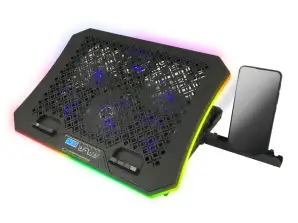 EGC109 Esperanza jäähdytysalusta pelitietokoneelle led rgb galerne