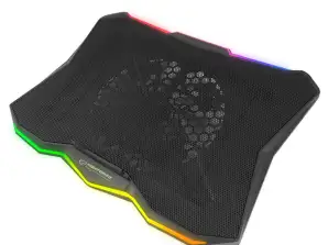 EGC110 Esperanza herní chladič pod notebook s LED RGB xalok