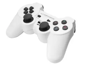 EGG102W Gamepad PC USB Warrior black and white Esperanza