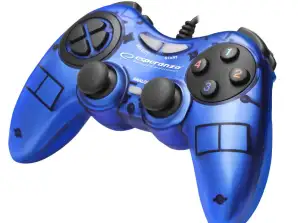 EGG105B Gamepad PC USB Fighter blue Esperanza