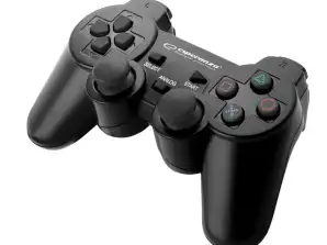 EGG107K Gamepad PC/PS3 USB Trooper black Esperanza