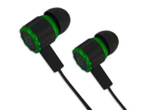 EGH201G Esperanza in-ear hoofdtelefoon met microfoon gaming viper zwart-groen