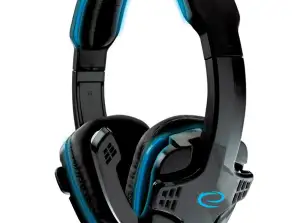 EGH310B Esperanza écouteurs gaming avec microphone raven bleu